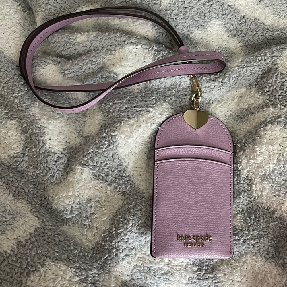 Kate spade id/card lanyard